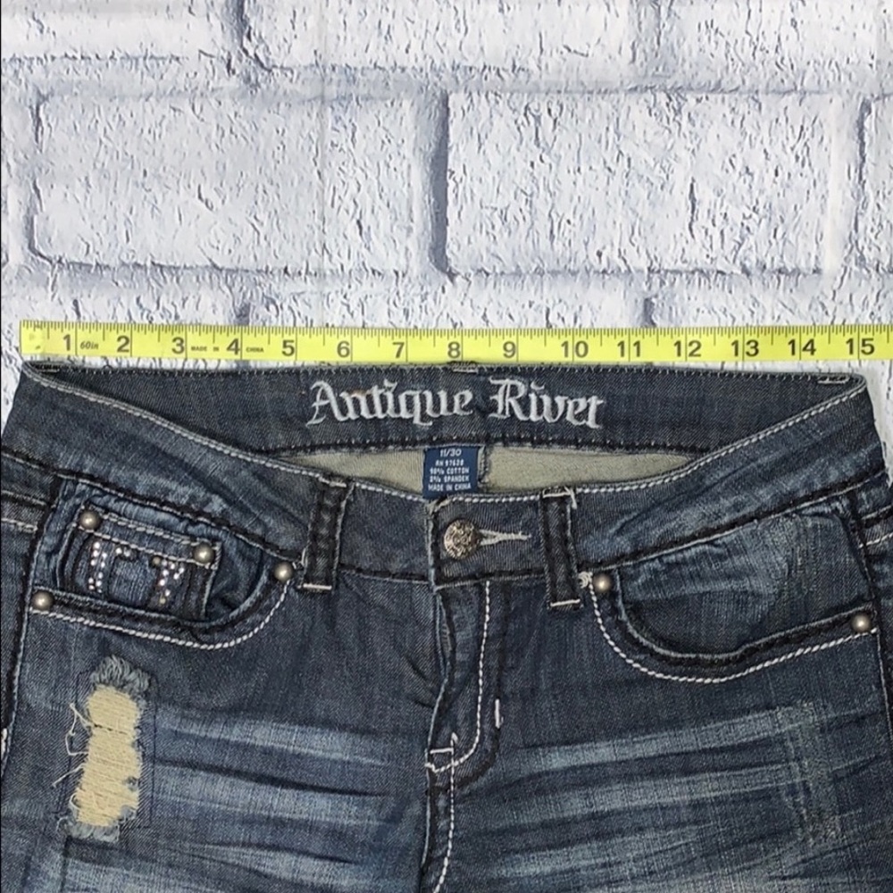 Antique Rivet Jeans - Picture 9 of 10